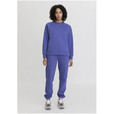 hessnatur Damen Sweatshirt Oversize aus Bio-Baumwolle - blau - Größe S