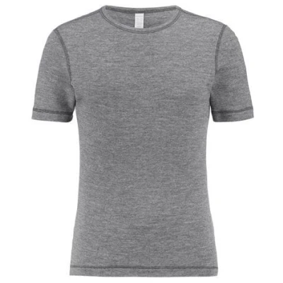 hessnatur Halbarm-Funktionsshirt mit Bio-Merinowolle und Seide