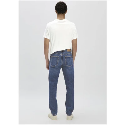 hessnatur Herren Jeans MADS Relaxed Tapered aus Bio-Denim - blau - Größe 30/32