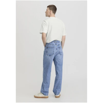hessnatur Herren Jeans OLE Relaxed Wide Leg aus Bio-Denim - blau - Größe 31/32