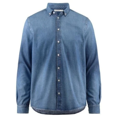 hessnatur Jeans Hemd Regular aus reinem Bio-Denim