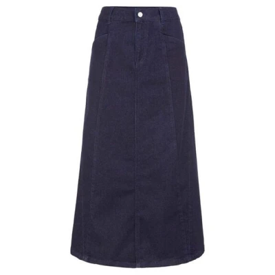 hessnatur Jeans Rock Maxi Relaxed BETTER RECYCLING aus Bio-Denim
