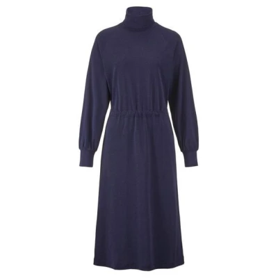 hessnatur Jersey Kleid Midi Relaxed aus TENCEL Lyocell mit Bio-Baumwolle