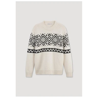 hessnatur Pullover Jacquard aus reiner Schurwolle
