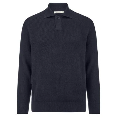 hessnatur Pullover Smart Polo aus reiner Bio-Baumwolle mit Schurwolle