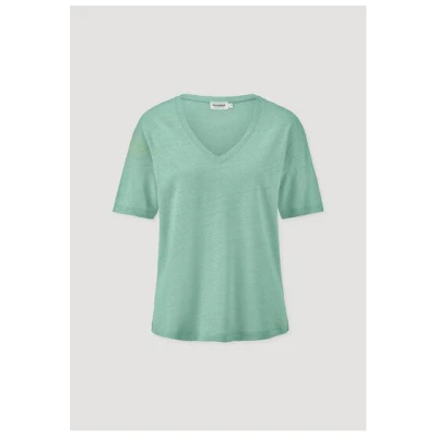 hessnatur T-Shirt Oversize aus Leinen mit reiner Bio-Baumwolle