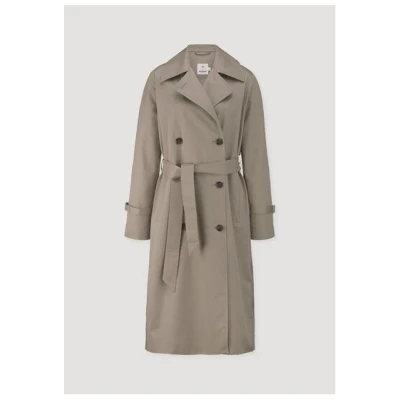 hessnatur Trenchcoat Relaxed NATURE SHELL aus reiner Bio-Baumwolle