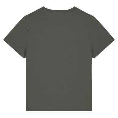 ilovemixtapes Lockeres Damen T-Shirt mit Sägeblattkaktus - aus 100% Bio-Baumwolle & handbedruckt