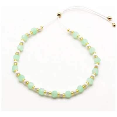 juni Armband "Lemonade" mint grün