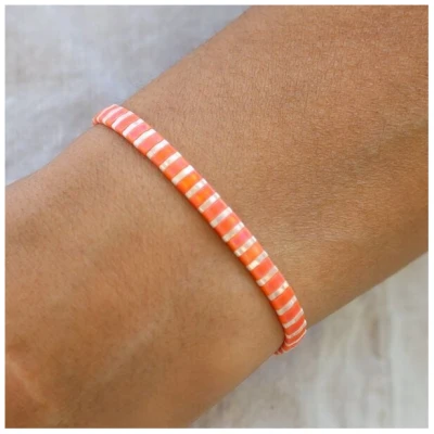 juni Armband Peach Tila in apricot
