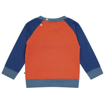 loud + proud Babys & Kinder Sweatshirt Colorblock, GOTS-zertifiziert