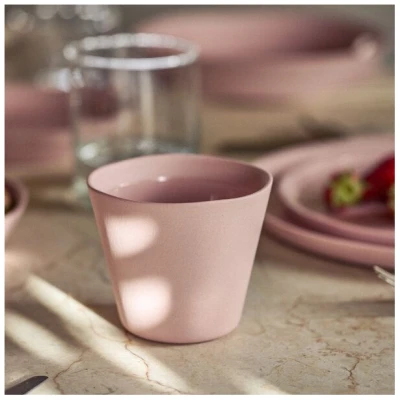 onomao Handgemachter Becher aus Porzellan 2er-Set | Kollektion PURA