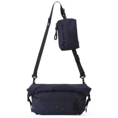 pinqponq - Aksel Solid 2+5 - Umhängetasche Gr 2 + 5 l blau