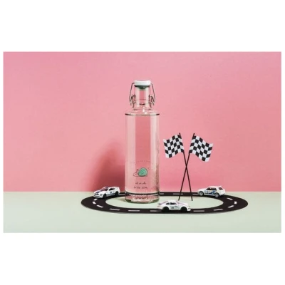 soulbottles soulbottle 1,0l · Trinkflasche aus Glas · "Ok to be slow"