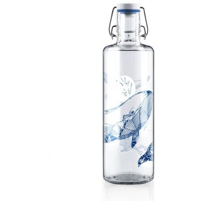 soulbottles soulbottle 1l Glastrinkflasche - verschiedene Motive
