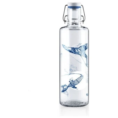 soulbottles soulbottle 1l Glastrinkflasche - verschiedene Motive