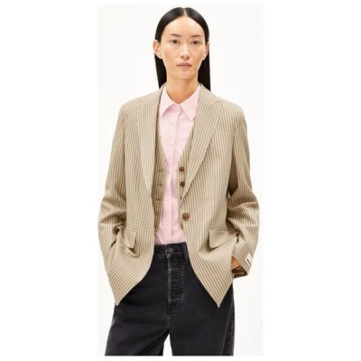 ARMEDANGELS MIKULAA CHECK - Damen Blazer aus LENZING ECOVERO Viskose