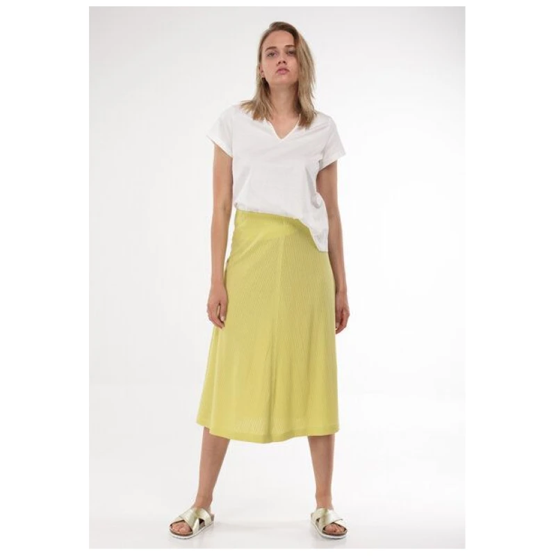 Alma & Lovis Maxirock aus feinem Rippen-Jersey | Rib Skirt