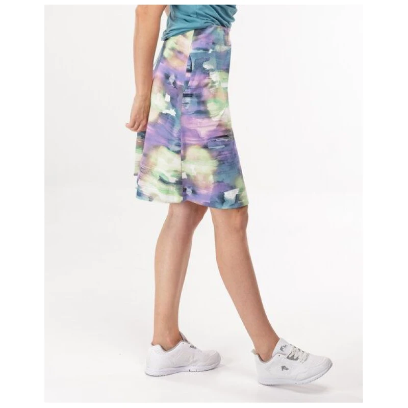 Alma & Lovis Printrock in A-Linie aus Bio-Baumwolle | Aquarell Skirt