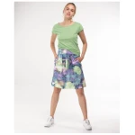 Alma & Lovis Printrock in A-Linie aus Bio-Baumwolle | Aquarell Skirt