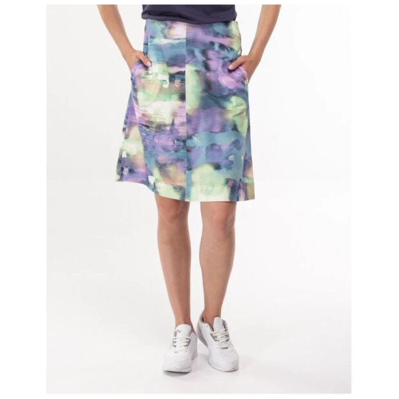Alma & Lovis Printrock in A-Linie aus Bio-Baumwolle | Aquarell Skirt