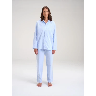 Avonté Pyjama Shirt breeze blue