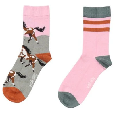Baby Socken Bio-Baumwolle Rosa - Walkiddy Nachhaltig & Umweltfreundlich