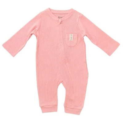 Baby Strampler Soft Modal gerippte Textilstruktur GOTS biorganic