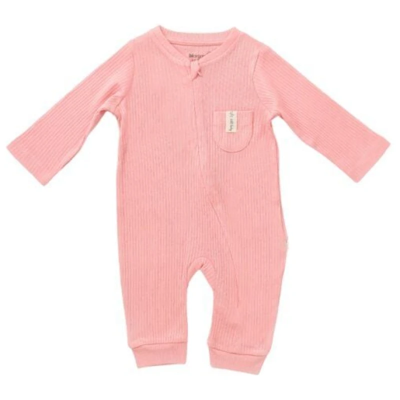 Baby Strampler Soft Modal gerippte Textilstruktur GOTS biorganic