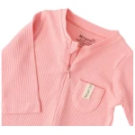 Baby Strampler Soft Modal gerippte Textilstruktur GOTS biorganic