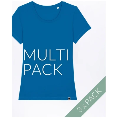Bio T-Shirt für Frauen 3er Pack, Baumwolle