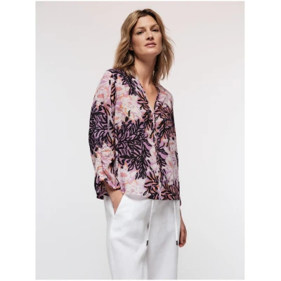 Bluse Print Vintage Flower