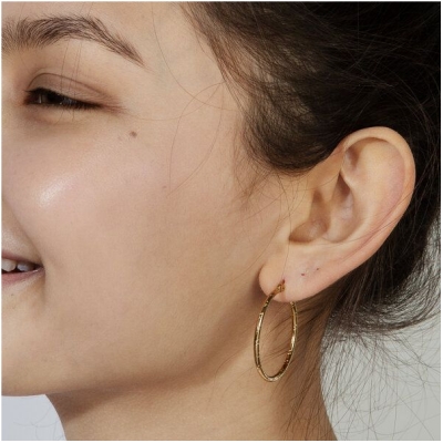 Coole Creolen in 25 mm von Elektropulli