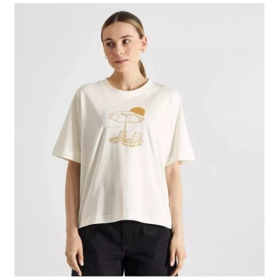 DEDICATED T-Shirt Vadstena Sea La Vie - White