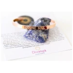 Divasya Armreif mit Gravur | rosé vergoldet | Cosmic Soul