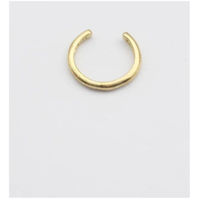 Earcuff Plain Circle Gold