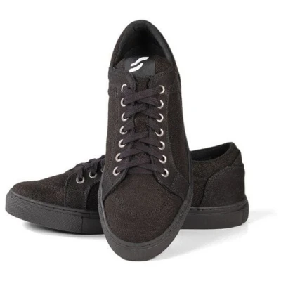 Fairticken LAMEGO Sneaker mit Hanf/Leinen Canvasstoff