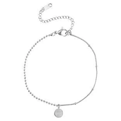 Feines Coin Armband in ca. 22 cm x 9mm (inkl. 6cm Verlängerungskette) von Elektropulli