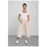 Feuervogl fv-Mar:tha Jogpants | Wide Leg | Cropped | Rubber Waistband | Cotton-Linen-Mix