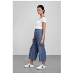 Feuervogl fv-Mar:tha Jogpants | Wide Leg | Cropped | Rubber Waistband | Light Blue