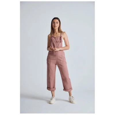 Flax and Loom Leinen Latzhose Mary Lou