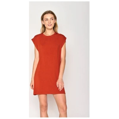 GREENBOMB Kleid Basic Lay Clay
