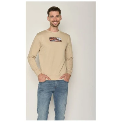 GREENBOMB Nature River Trip Wild - Gemütliches Sweatshirt aus Bio-Baumwolle / hochwertiger Print / GOTS / Fair & Vegan