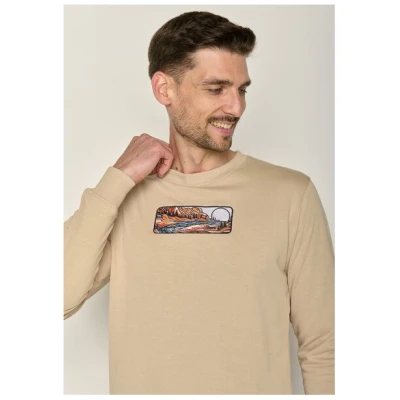 GREENBOMB Nature River Trip Wild - Gemütliches Sweatshirt aus Bio-Baumwolle / hochwertiger Print / GOTS / Fair & Vegan