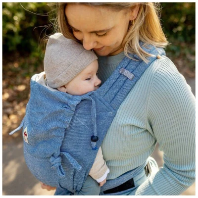 Girasol GbR MySol Babytrage Recycled Cotton mit Schnallenhüftgurt (Halfbuckle) Babycarrier