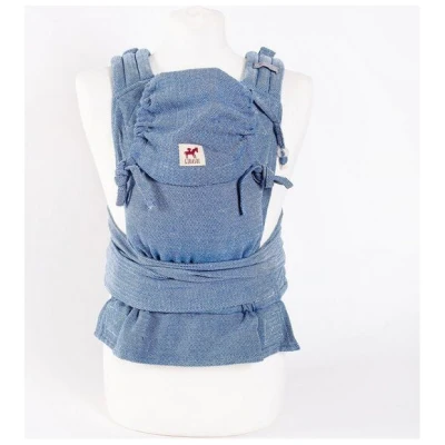 Girasol GbR MySol Babytrage Recycled Cotton mit Schnallenhüftgurt (Halfbuckle) Babycarrier
