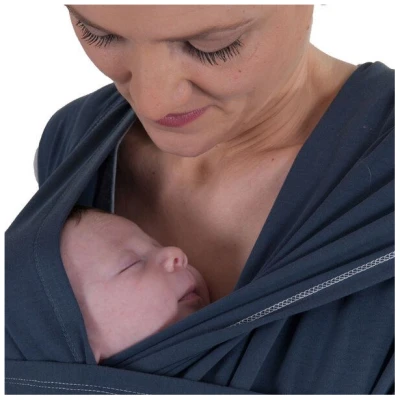 Hoppediz® Hoppediz Newborn Babytragetuch 100 % Bio Baumwolle