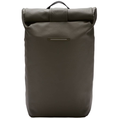 Horizn Studios | High-Performance Backpacks | SoFo Rolltop Backpack in Dark Olive | Water-Sealed Cotton Canvas | 30cm x 47cm x 15cm | 0.85kg