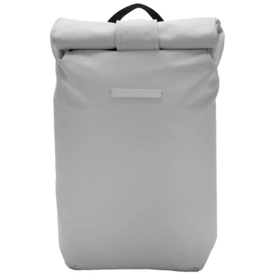 Horizn Studios | Hochfunktionale Rucksäcke | SoFo Rolltop Backpack in Light Quartz Grey | Recycled water-sealed cotton canvas (no recycled lining) |