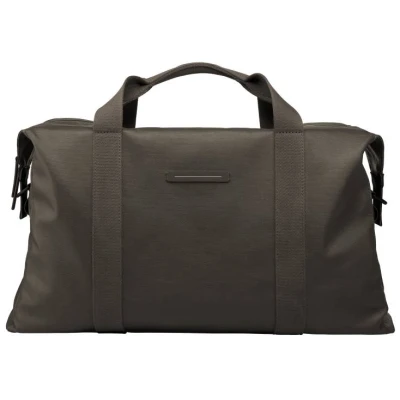 Horizn Studios | Weekender (M und L) | SoFo Weekender M in Dark Olive | Recycled water-sealed cotton canvas (no recycled lining) | 52cm x 31cm x 20cm